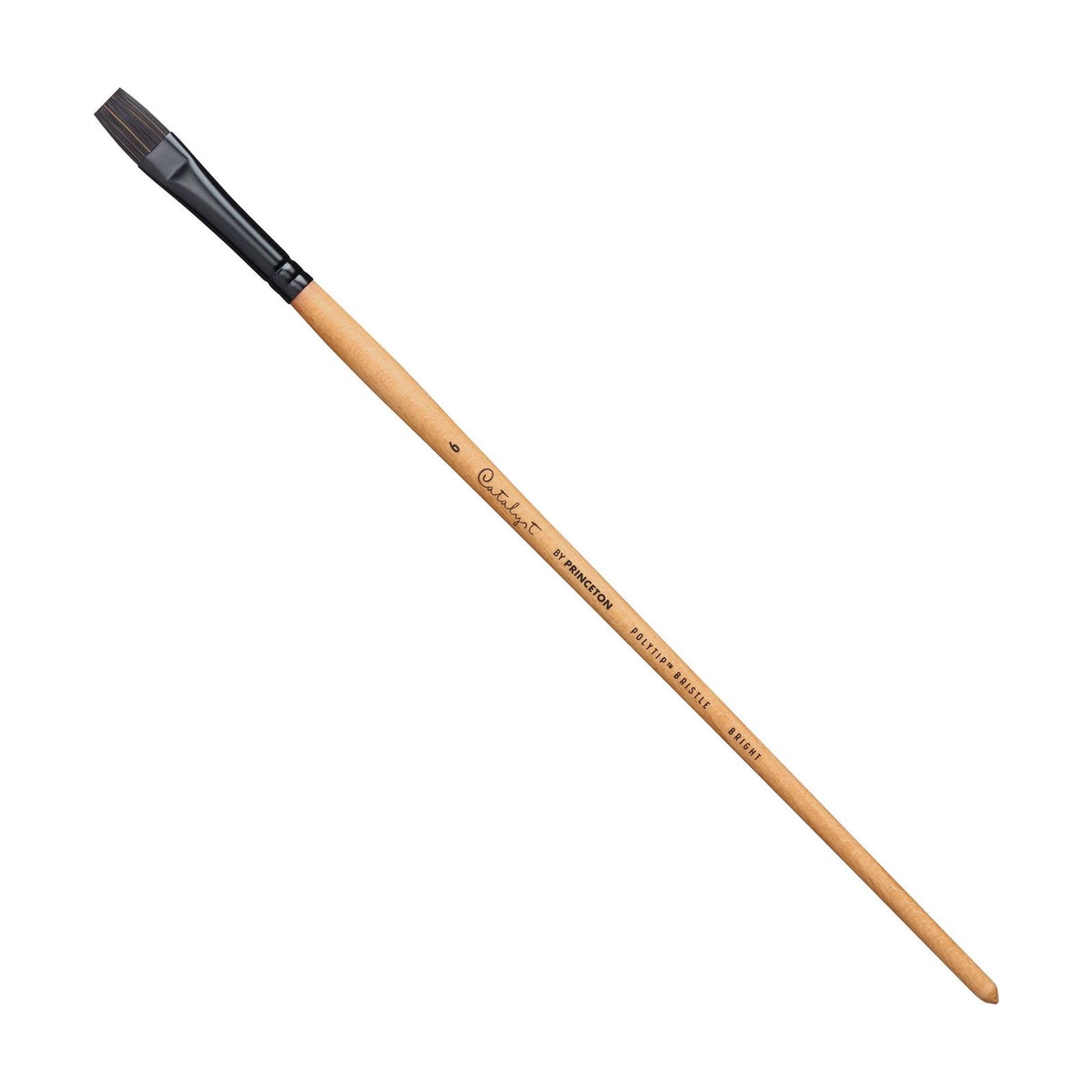 PRINCETON Catalyst Polytip Bright Long Handle Brush – 6