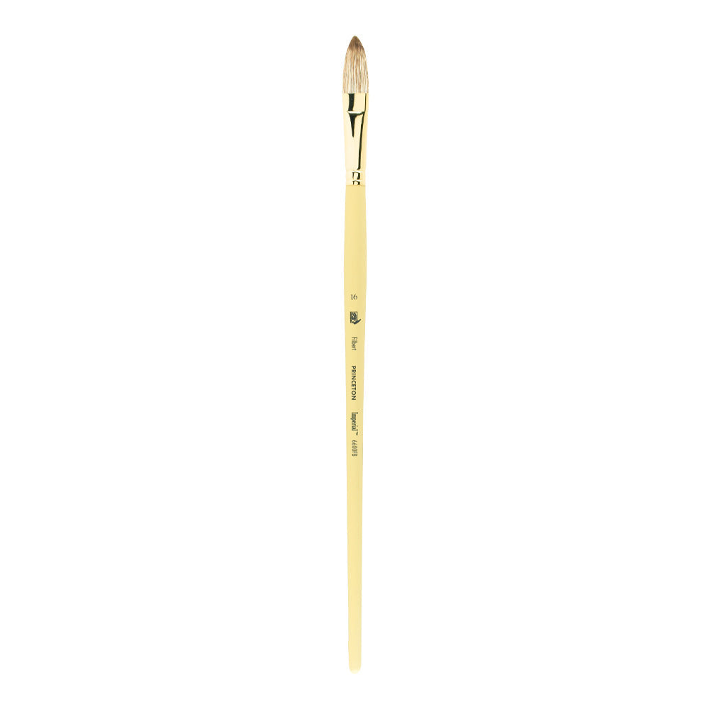 PRINCETON Imperial Oil Brush, Synthetic Mongoose Filbert, Long Handle – 16