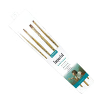 PRINCETON Imperial Oil & Acrylic Brush Set – Synthetic Mongoose, 4-piece set