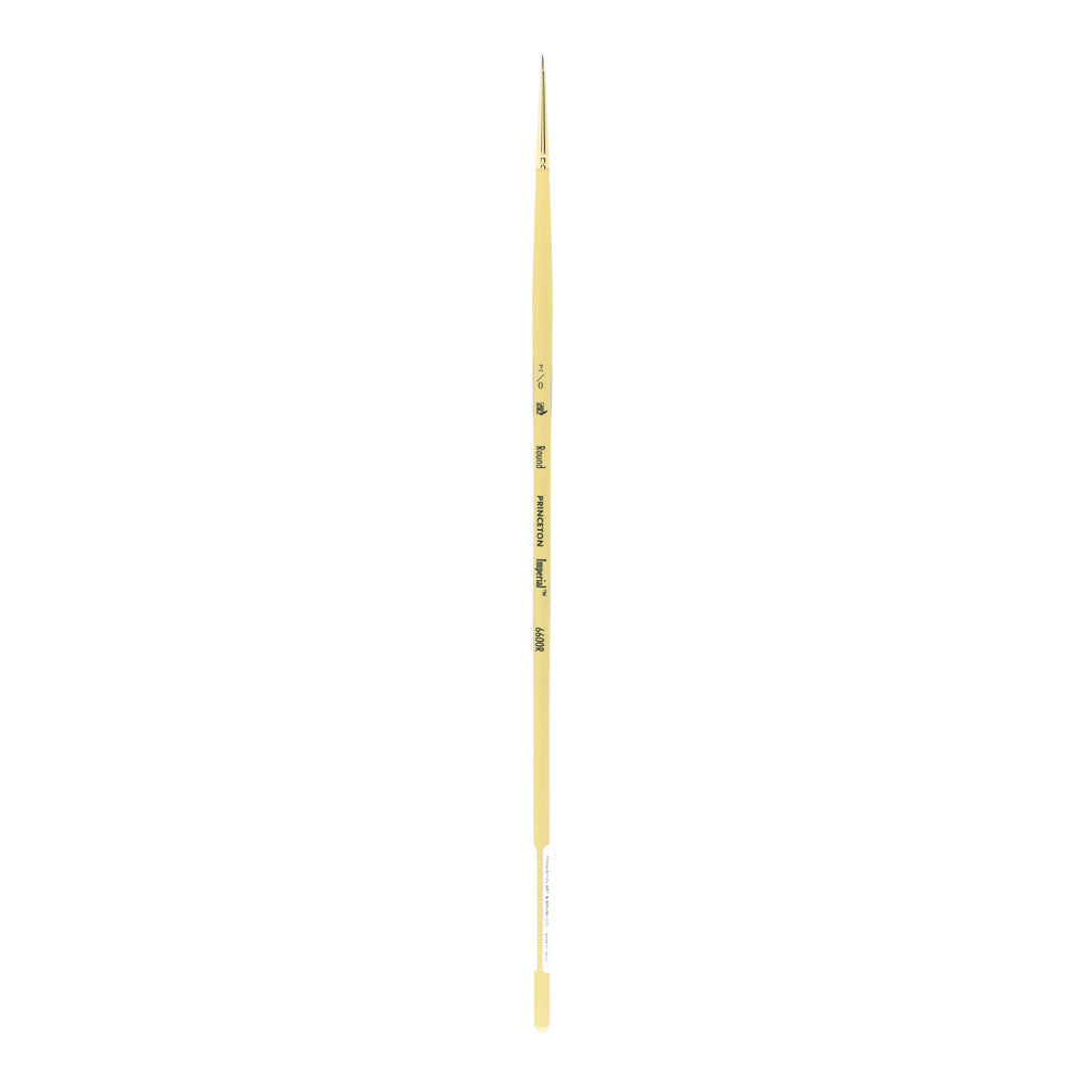 PRINCETON Imperial Synthetic Mongoose Round Brush Long Handle – 2/0