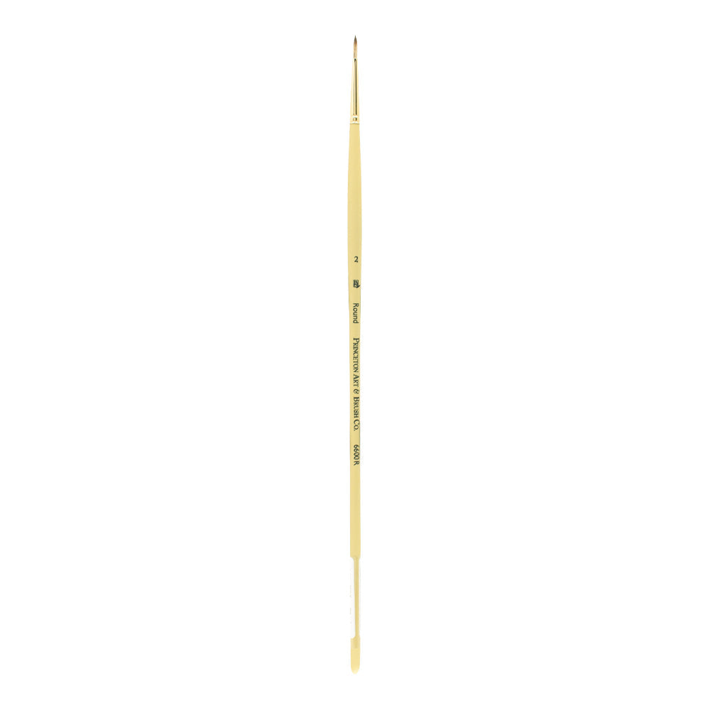 PRINCETON Imperial Synthetic Mongoose Round Brush Long Handle – 2