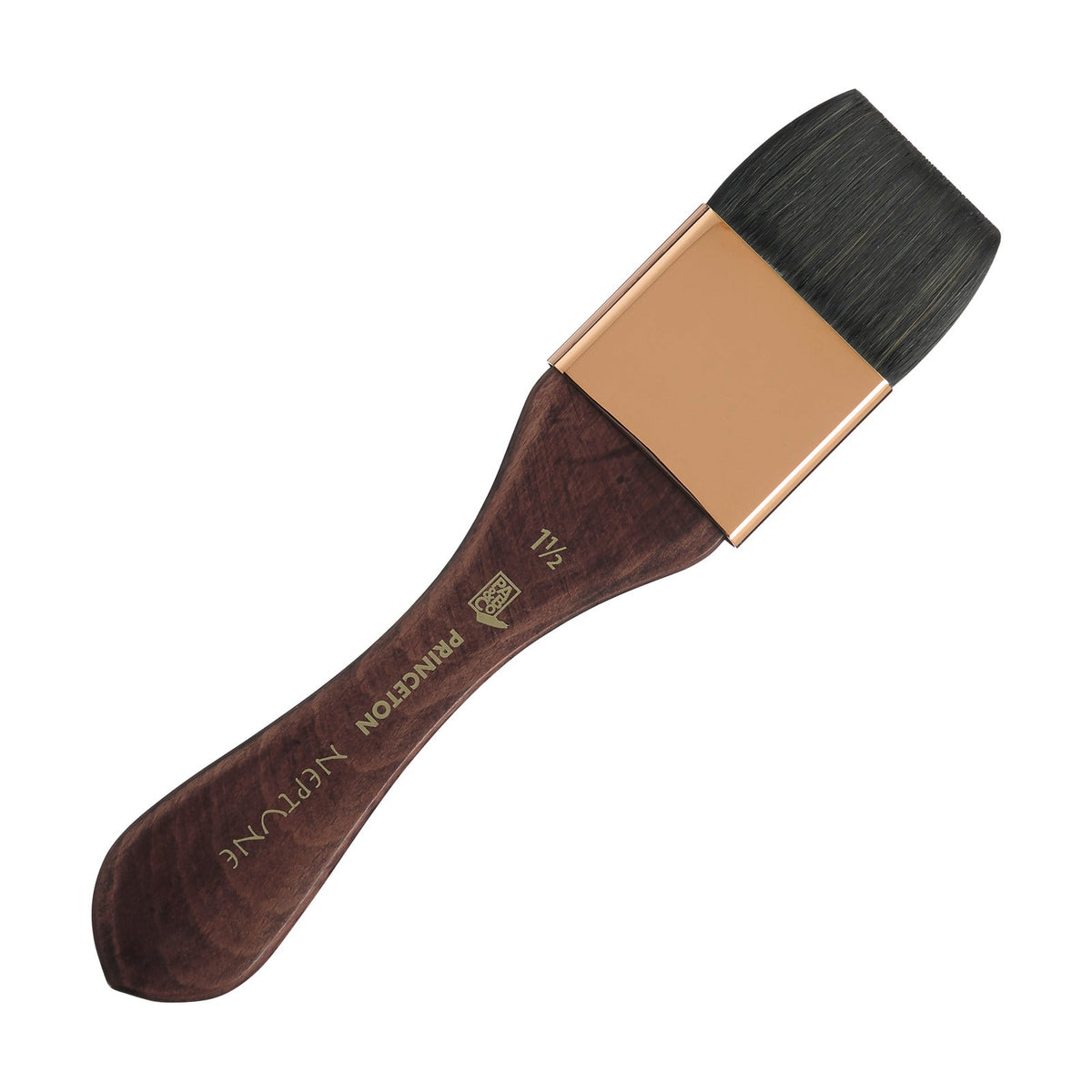 PRINCETON Neptune Mottler Watercolor Brush, Synthetic Squirrel Hair, Short Handle