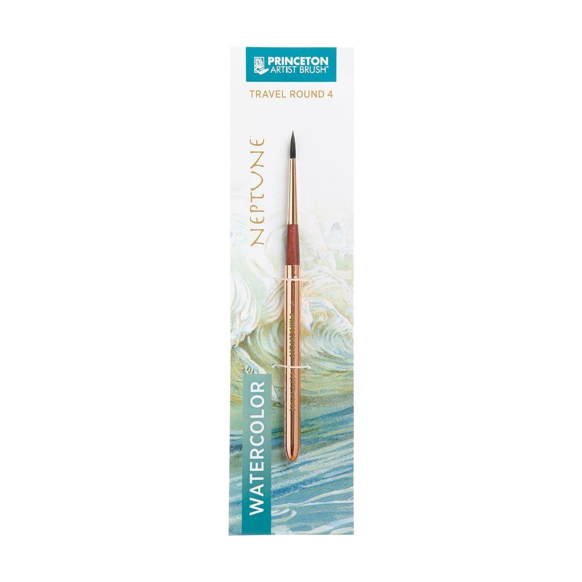 PRINCETON Neptune Round Travel Watercolor Brush Synthetic Squirrel – 4