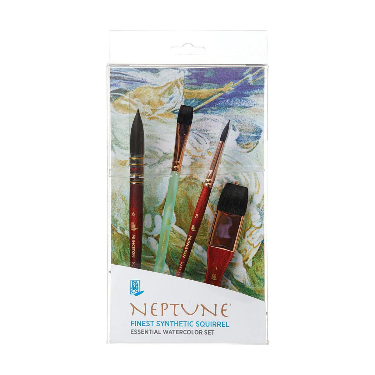 Princeton Neptune Watercolor Brush Set of 4