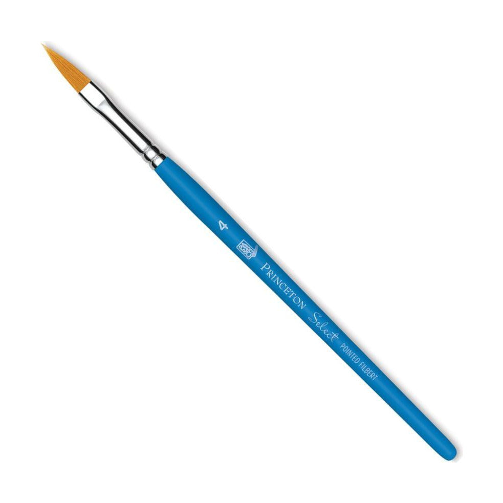 PRINCETON Select Pointed Filbert Synthetic Brush - Short Handle
