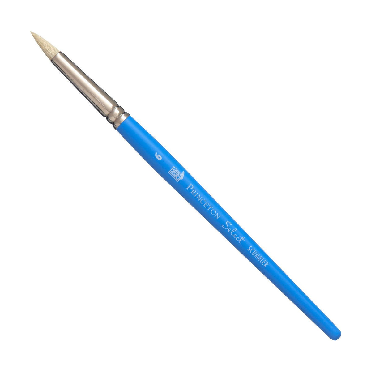 PRINCETON Select Round Scumbler Natural Bristle Artist Brush – 6
