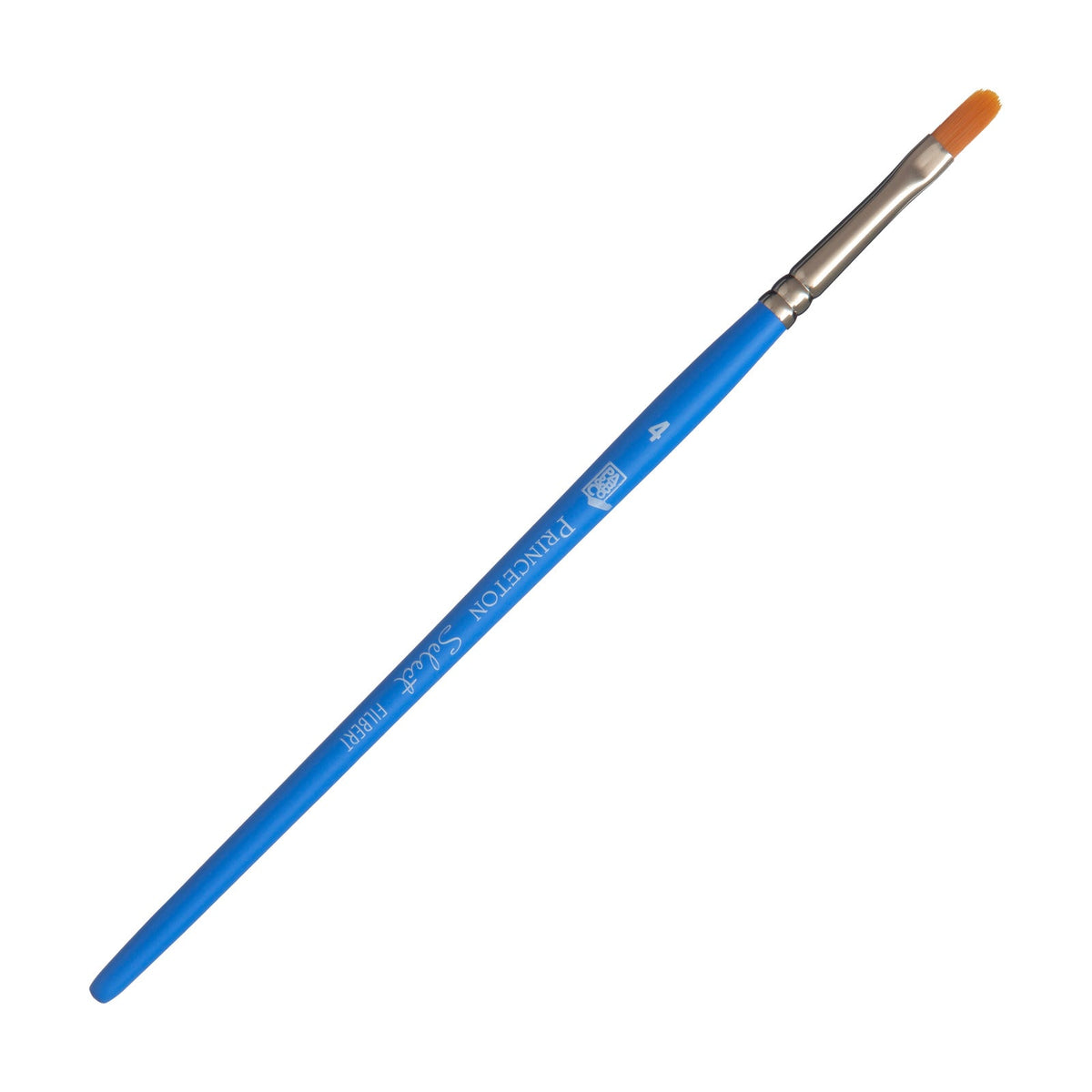 PRINCETON Select Synthetic Filbert Brush with Short Handle – 4