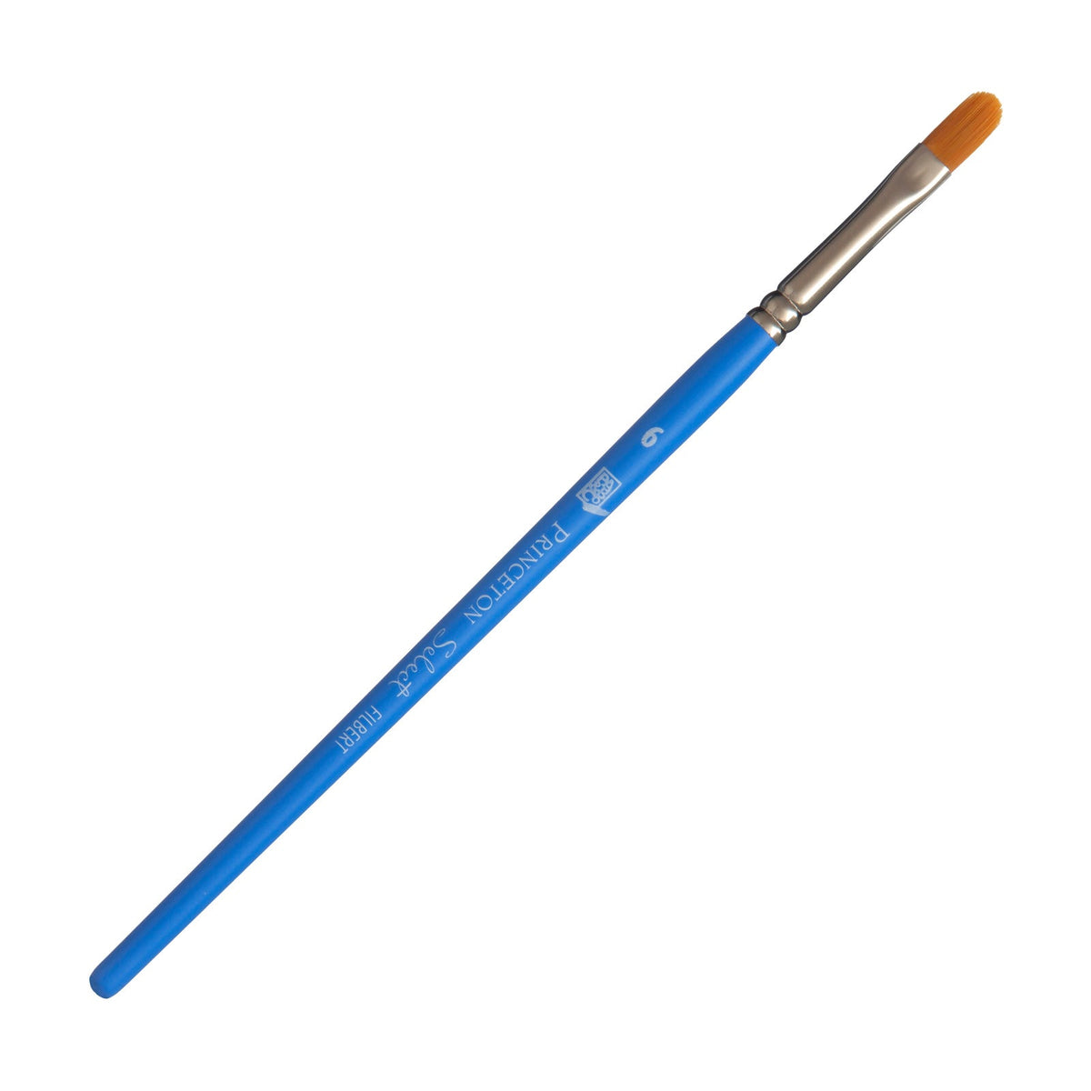 PRINCETON Select Synthetic Filbert Brush with Short Handle – 6