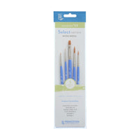 PRINCETON Select Universal Round Mini Brush with Synthetic Bristles, 5 pcs
