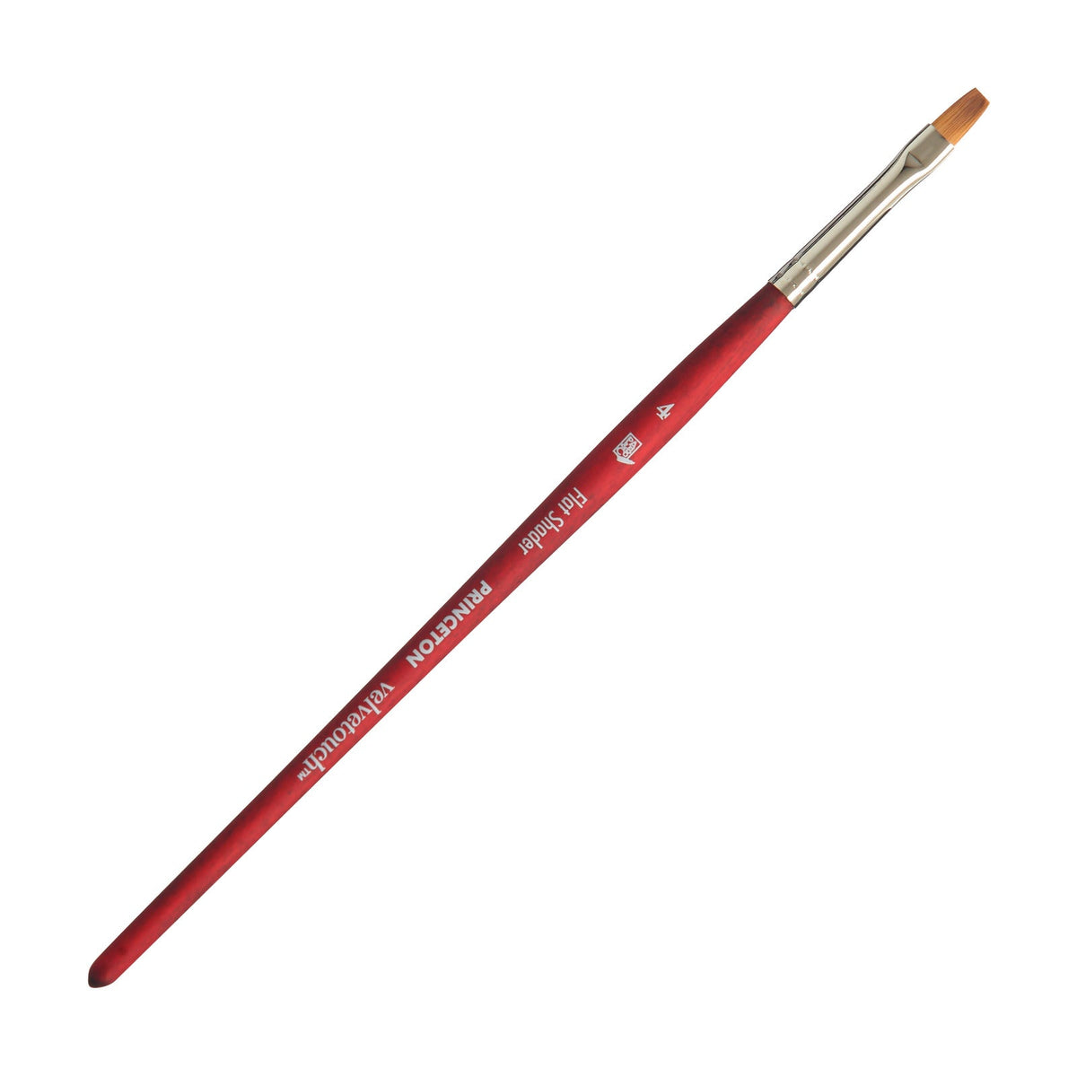 PRINCETON Velvetouch Flat Shader Flat Brush with Short Handle