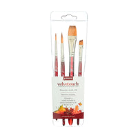 PRINCETON Velvetouch Mixed Media Brush Set – 4 pcs