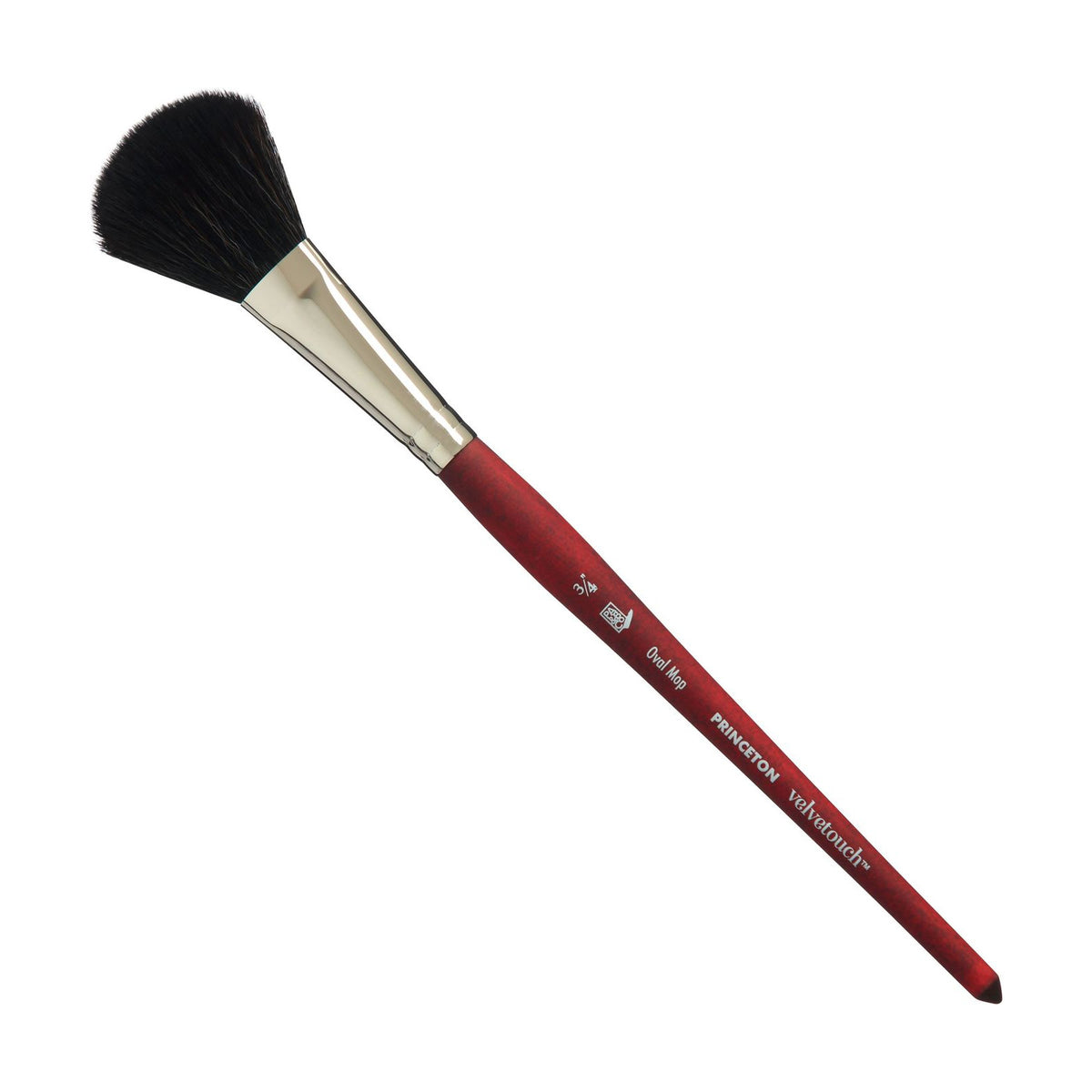 PRINCETON Velvetouch Oval Mop Short Handle Brush
