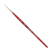 PRINCETON Velvetouch Round Synthetic Brush Short Handle – 3/0