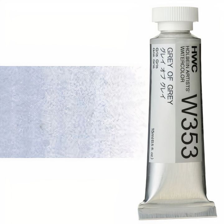 Професионални акварелни бои Holbein Artists 15 ml | бели и черни нюанси — изображение 7