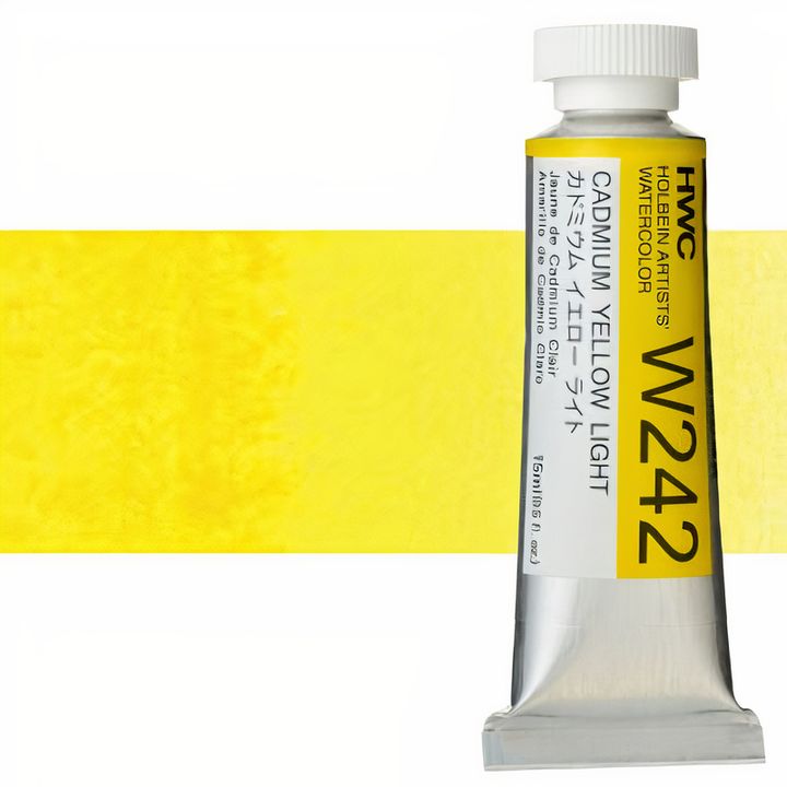 Професионални акварелни бои Holbein Artists 15 ml | жълти нюанси — изображение 15