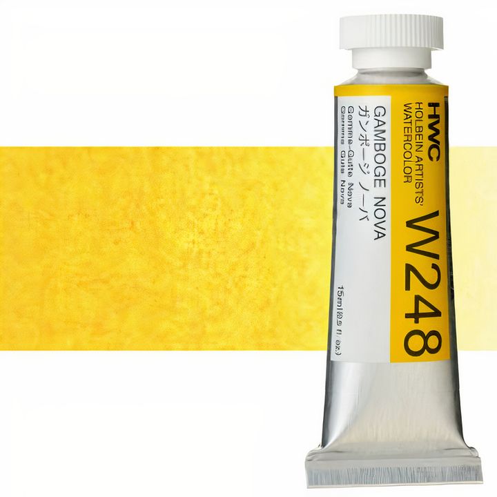 Професионални акварелни бои Holbein Artists 15 ml | жълти нюанси — изображение 22