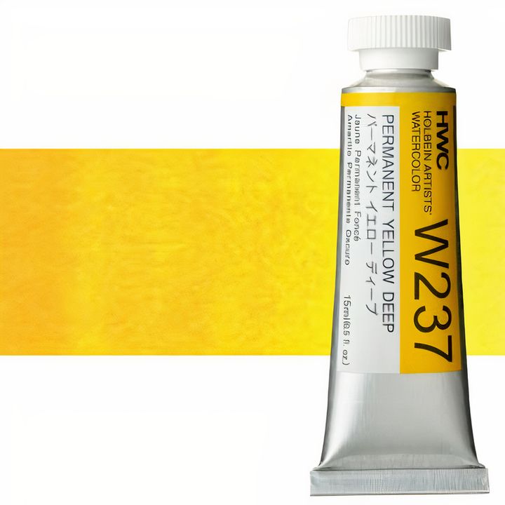 Професионални акварелни бои Holbein Artists 15 ml | жълти нюанси — изображение 10