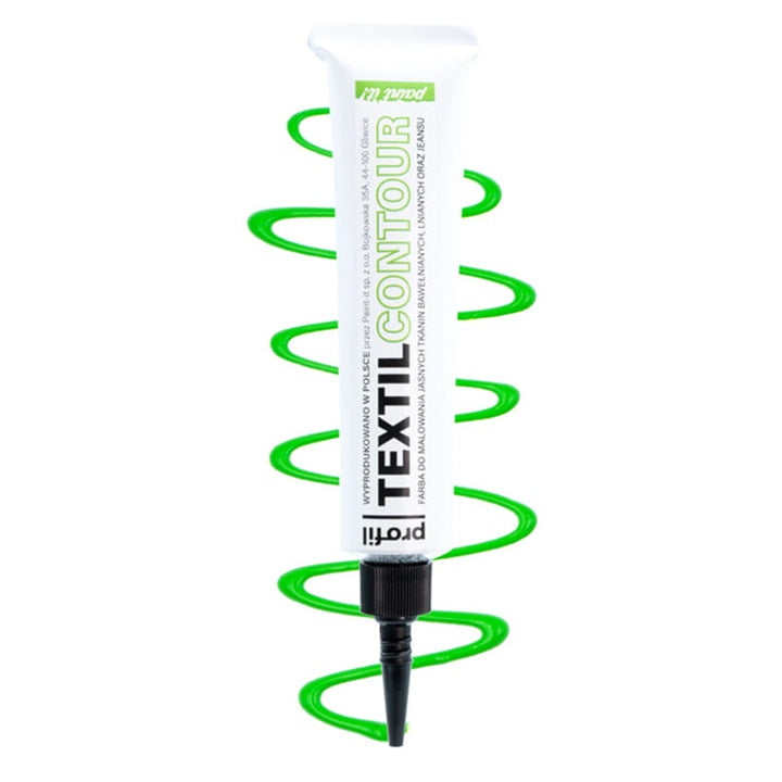 Profil Fabric Paint for Light-Colored Fabric with Applicator 25 ml – Light Green