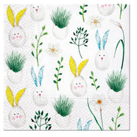 Rabbit Eggs Decoupage Napkins - 1 pc