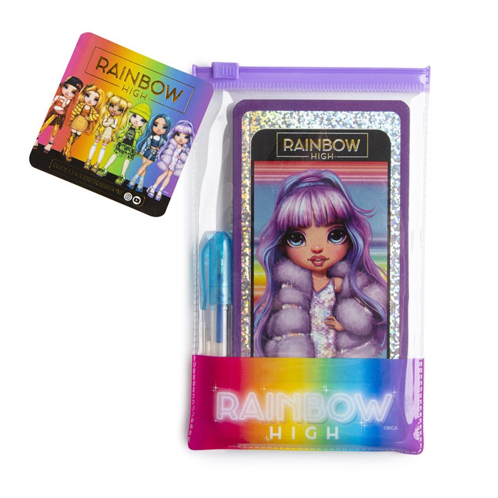 RAINBOW HIGH Phone-Shaped Notebook with Pen — image 4