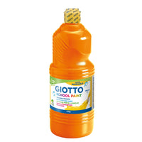 Ready-to-Use Poster Paint GIOTTO School Paint 1000 ml – orange
