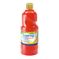 Ready-to-Use Poster Paint GIOTTO School Paint 1000 ml – red