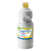 Ready-to-Use Poster Paint GIOTTO School Paint 1000 ml – white