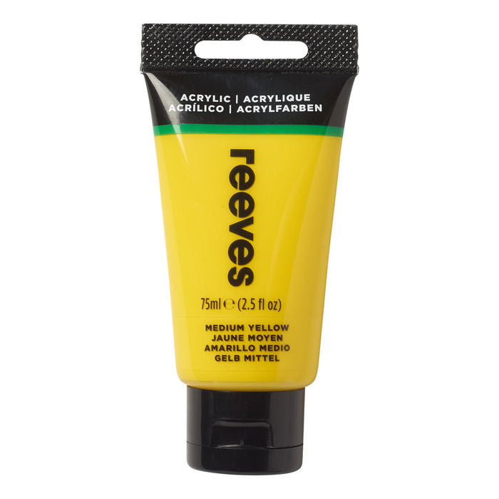 REEVES Fine Artist Acrylic Paint 75 ml | various shades — image 1