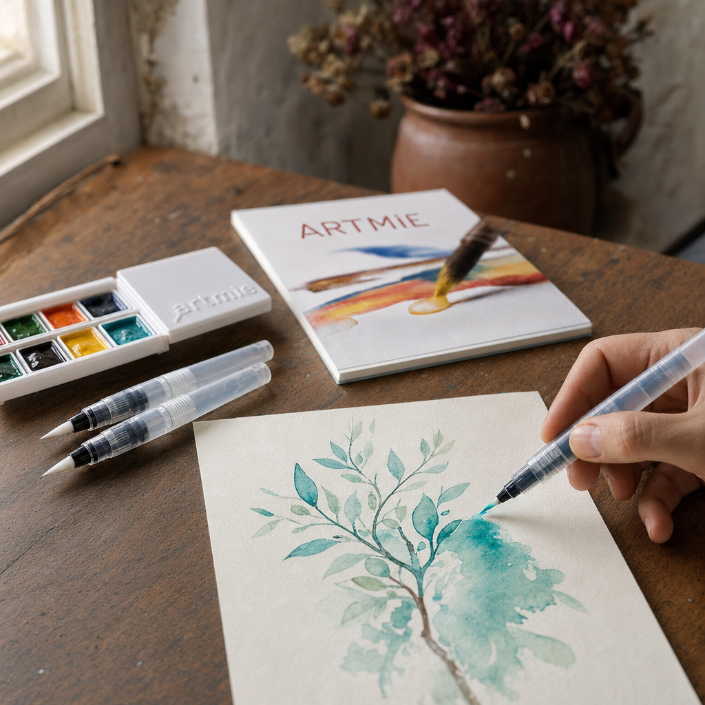 Refillable Watercolor Water Brush Pen, 14.5 – 15 cm