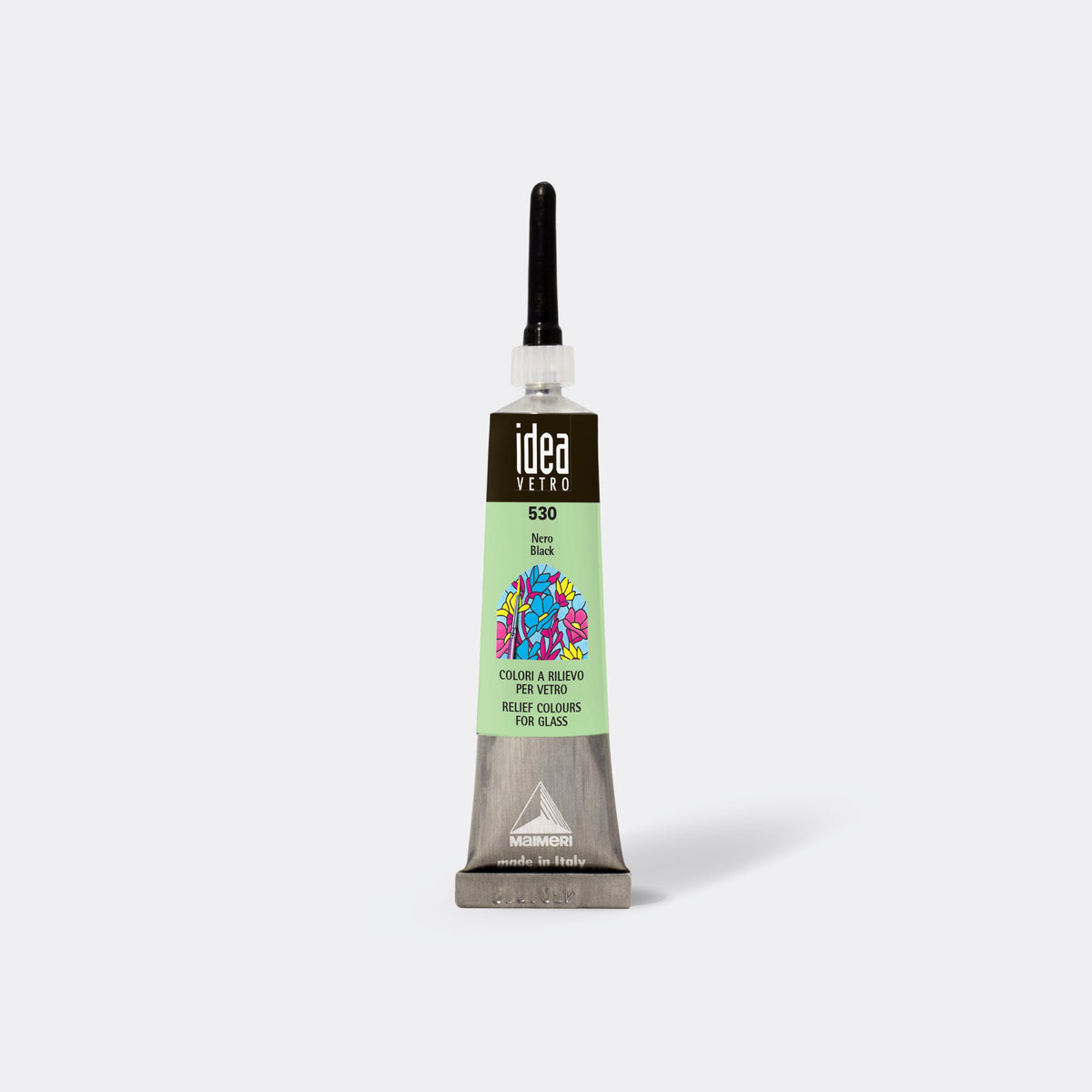 Relief Outliner MAIMERI Vetro Rilievo - 20 ml – Black