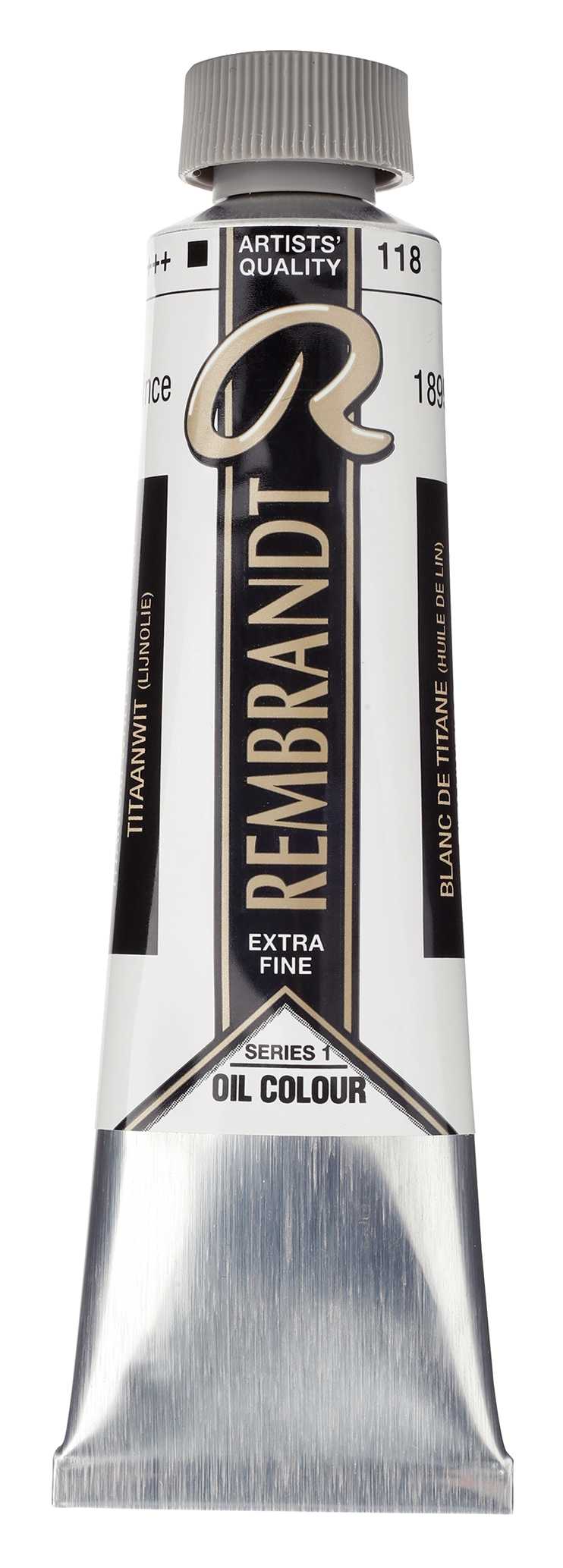 Rembrandt 40 ml Oil Paint – Titanium White Linseed Oil