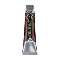 Close-up of Rembrandt 40 ml Oil Paint in a brilliant shade.
