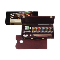 Rembrandt Oil Paints Box, Traditional, 15 x 15 ml + 1 x 40 ml + Accessories