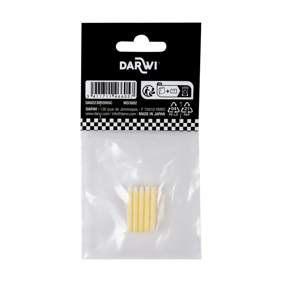 Replacement Nibs for DARWI Marbel Markers 2 mm / set of 5