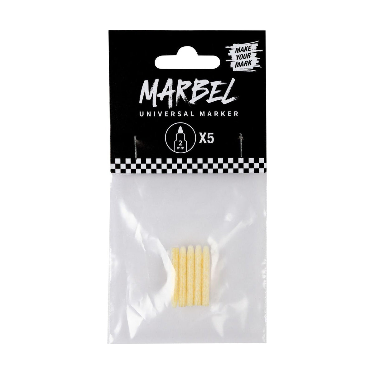 Replacement Nibs for DARWI Marbel Markers 2 mm / set of 5