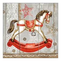 Rocking Horse Eco Decoupage Napkin - 1 pc