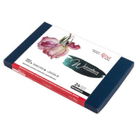 ROSA GALLERY Botanycal Watercolor Set, 24 Colors, Full Pans, Cardboard — image 1