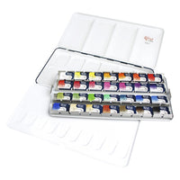 ROSA GALLERY Botanycal Watercolor Set, Metal Case, 28 Colors, Full Pans — image 2