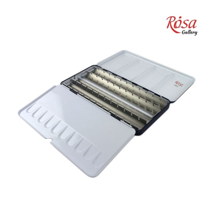 ROSA GALLERY Metallic Watercolor Paint Case, 28 Pans — image 2