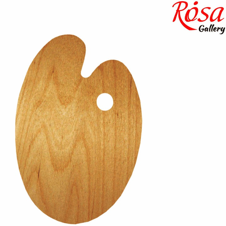 ROSA GALLERY Oval Oil-Treated Palette, Water-Resistant Veneer — image 1