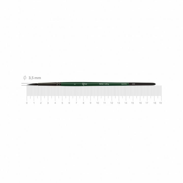 ROSA Gallery Squirrel Hair Round Brush 2080 | various sizes — image 3