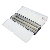 ROSA GALLERY Watercolor Paint Case, Metallic, Indigo, 21 Pans — image 2
