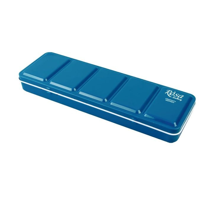 ROSA GALLERY Watercolor Paint Case, Metallic, Turquoise, 21 Pans — image 5