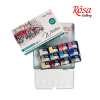 Rosa Gallery Watercolors Set, Urban Sketching, 12 x 2.5 ml