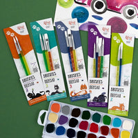 ROSA Kids Set of 2 Synthetic Brushes | Round Brushes No. 6, 8 — image 6