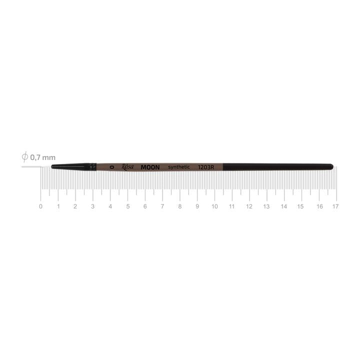 ROSA MOON 1203R Synthetic Round Brush | various sizes — image 2