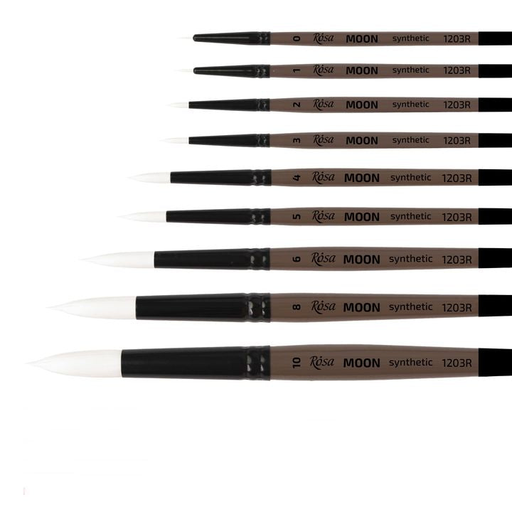 ROSA MOON 1203R Synthetic Round Brush | various sizes — image 9