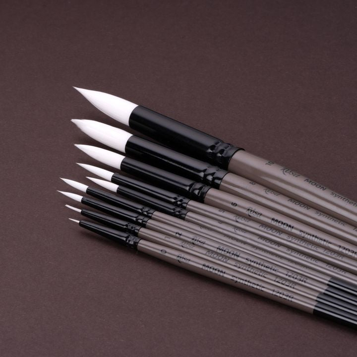 ROSA MOON 1203R Synthetic Round Brush | various sizes — image 1