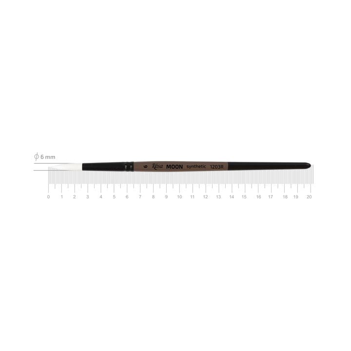 ROSA MOON 1203R Synthetic Round Brush | various sizes — image 6
