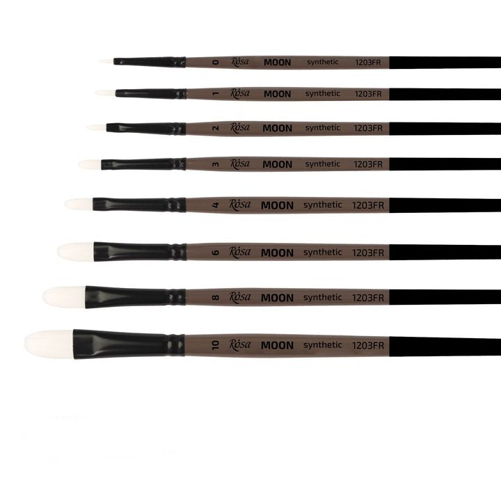 ROSA MOON Synthetic Oval Brush 1203FR | various sizes — image 9